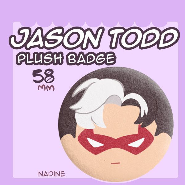 Red Hood Plush Badges