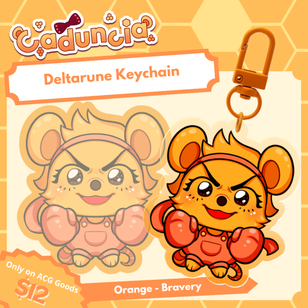 Orange Keychain
