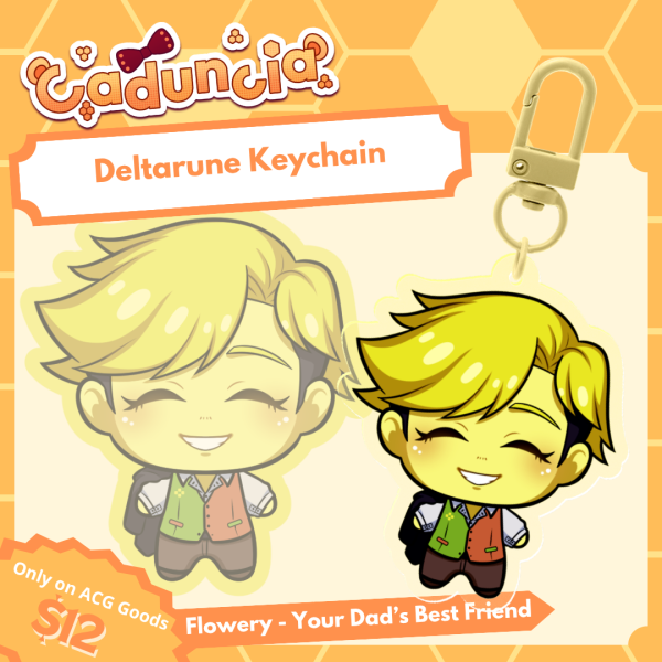 Flowery Keychain