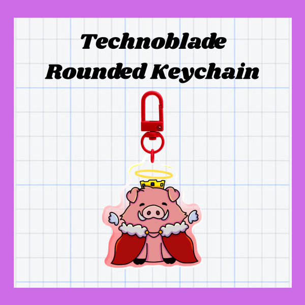 Technoblade Keychain