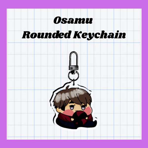 Chubby Osamu Miya Keychain