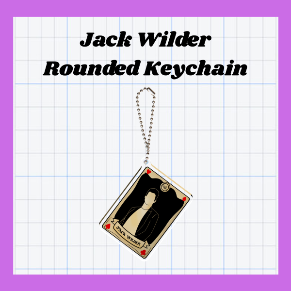 Nysm Jack Wilder Tarot card Keychain