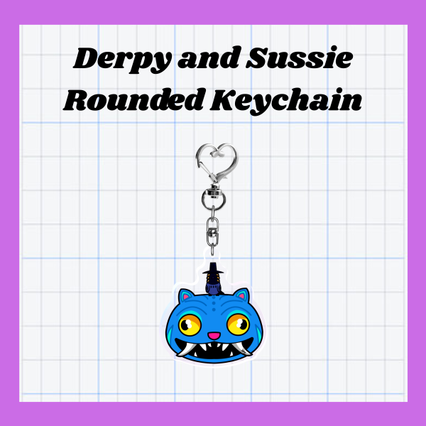 Derpy and Sussie Acrylic Keychains