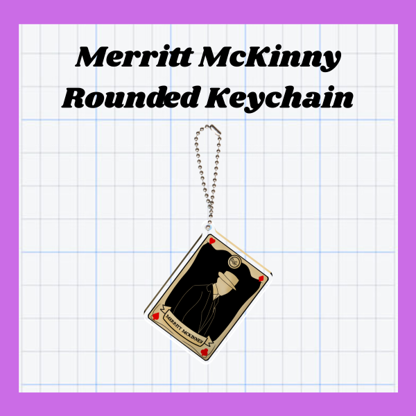 Nysm Merritt McKinney Tarot card Keychain