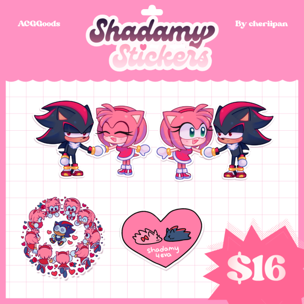 Shadamy Sticker Set