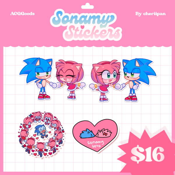 Sonamy Sticker Set