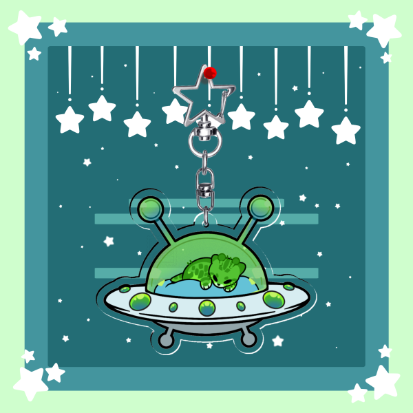 Glorp Ship | Acrylic Keychain