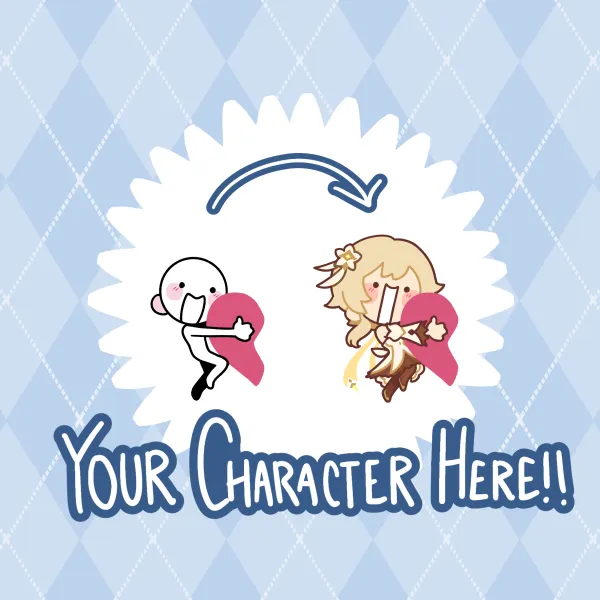 Custom Matching Heart Phone Charm (L)