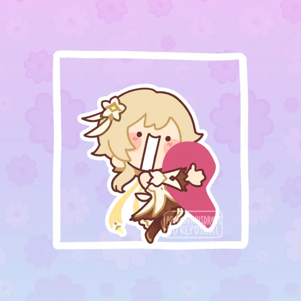 Lumine Matching Heart Phone Charm