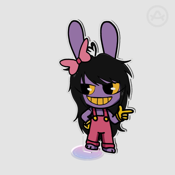 Chibi FemJax Acrylic Standees
