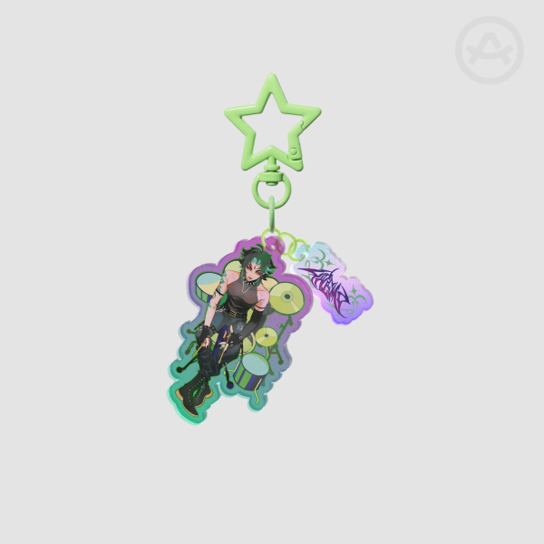 Rock band Xiao Acrylic 2-Piece Keychains