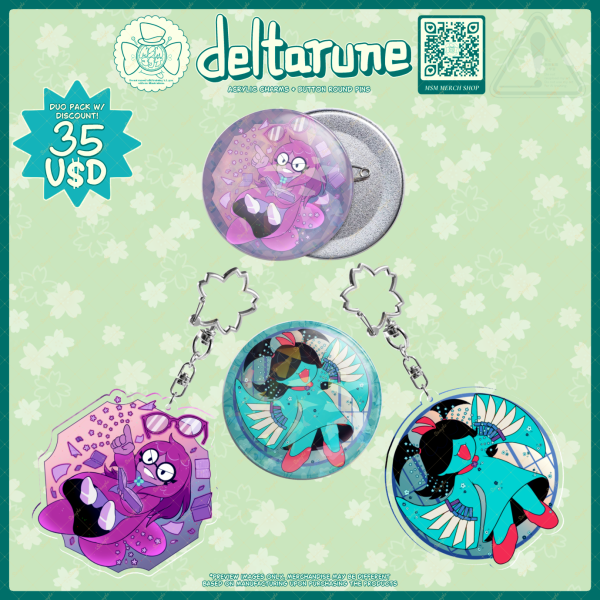 DELTARUNE - SELF-PERSEVERANCE AND PATIENCE PACK