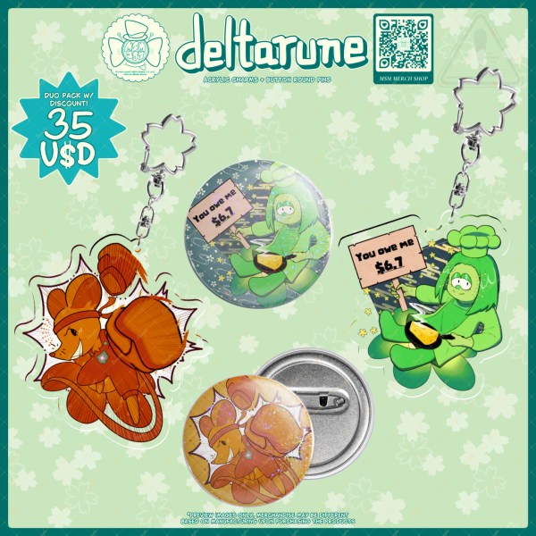 DELTARUNE - KINDNESS AND BRAVERY PACK