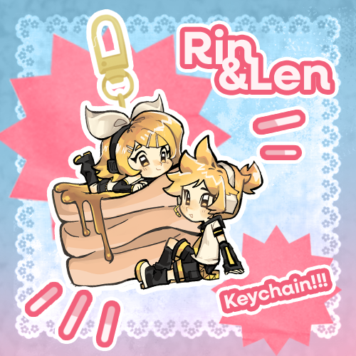 Rin & Len Acrylic Keychain