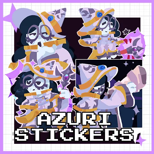 AZURI STICKERS || BLOCKTALES DEMO 5