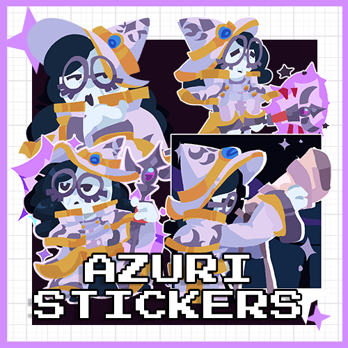 AZURI STICKERS || BLOCKTALES DEMO 5