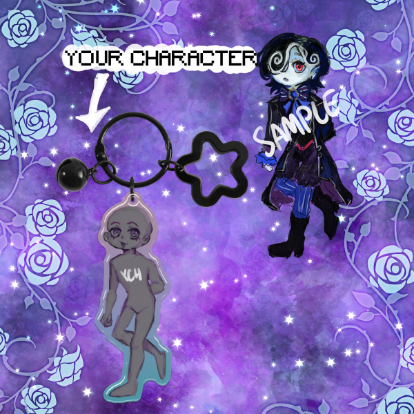 Custom YCH Acrylic Keychain