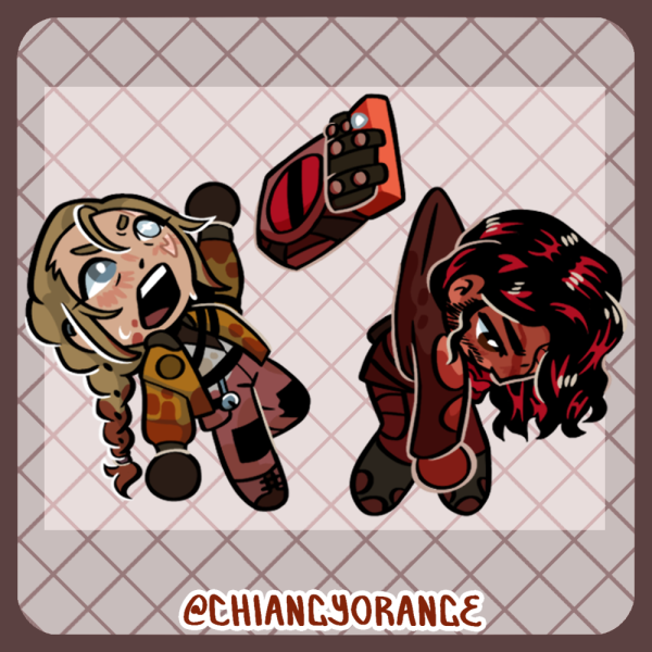 [IRON LUNG] Mission Rescue Keychain + Stickers 
