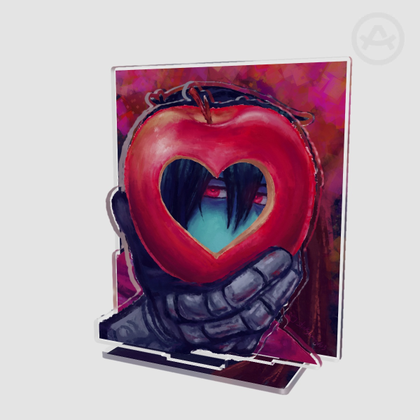 Kris Deltarune Apple Triple Insert Acrylic Standee