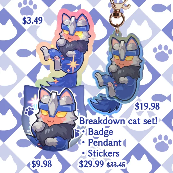 Transformers Prime Breakdown cat set!