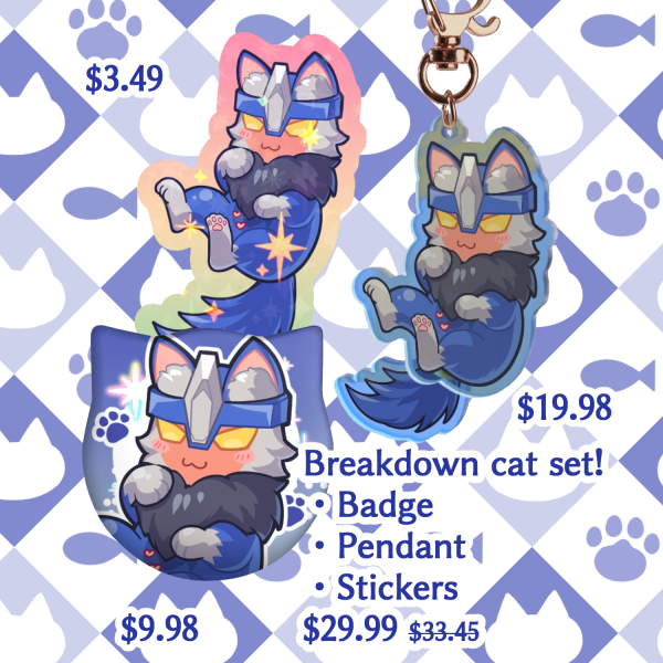 Transformers Prime Breakdown cat set!