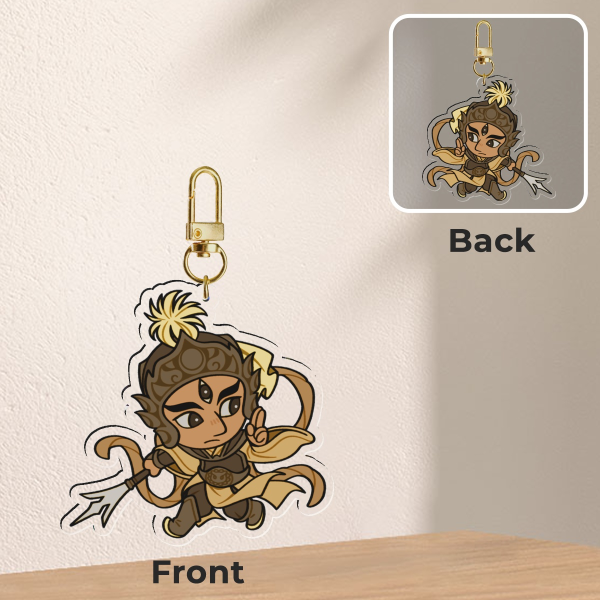 Erlang Shen - Clear Acrylic Keychains