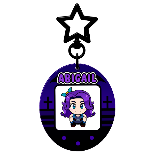 Abigail Tamagotchi Keychain