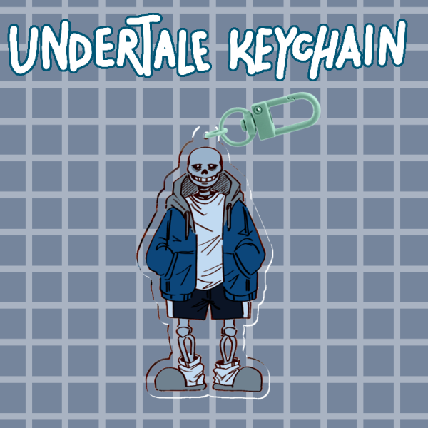 Undertale - Sans Keychain