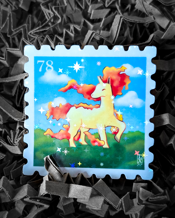 [78] Rapidash Sticker