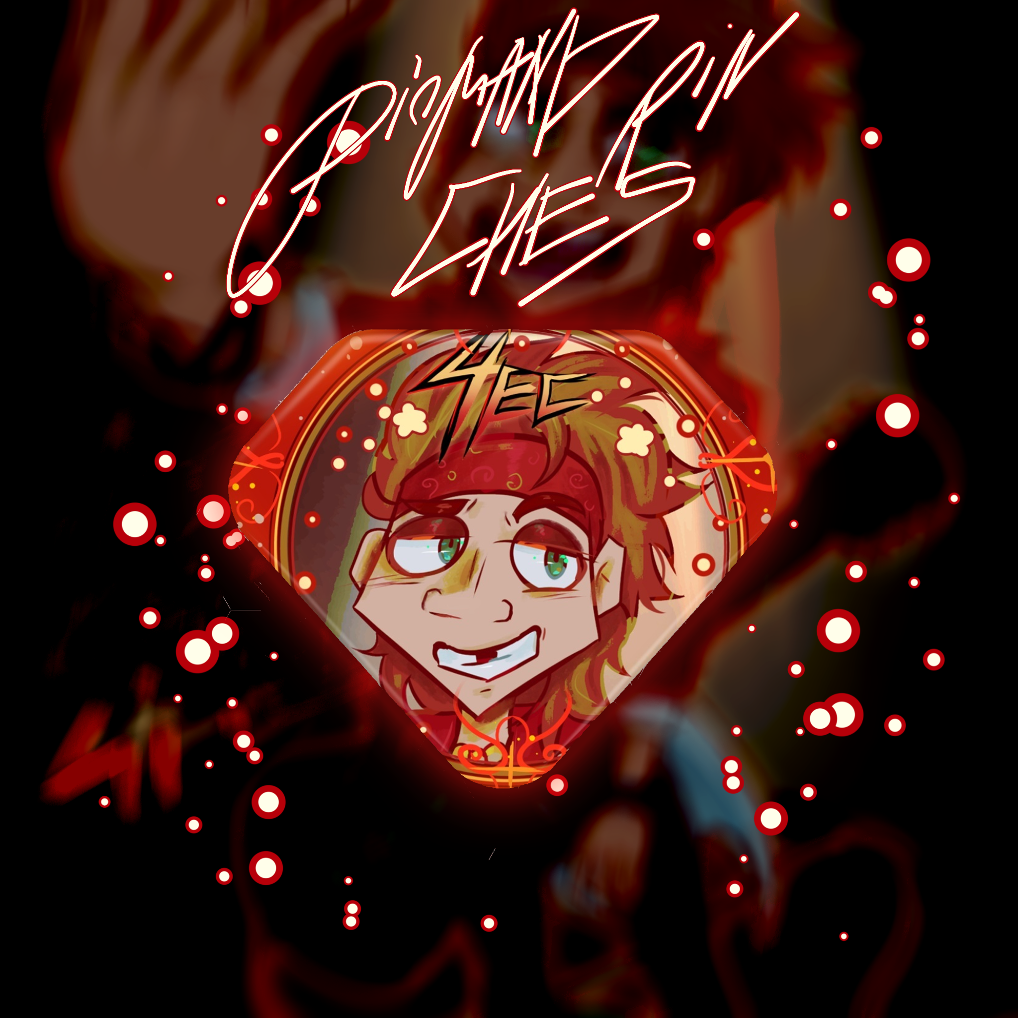 🎸[CHES] rockstar Diamond Holographic Badge