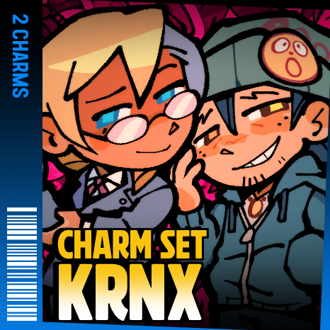 KRNX Acrylic Charms Set