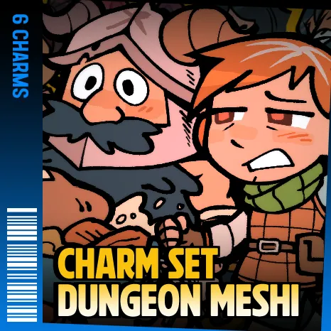 Delicious in Dungeon Acrylic Charms