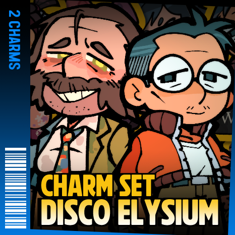 Disco Elysium Acrylic Charms