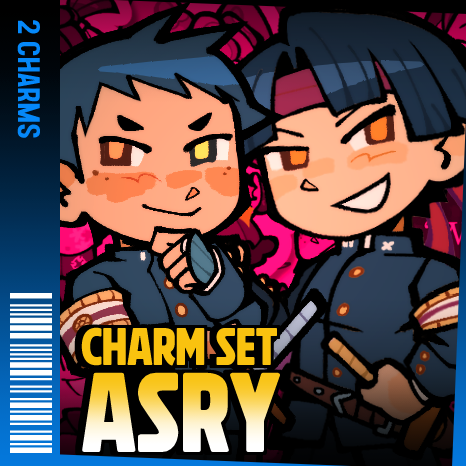 ASRY Acrylic Charms Set