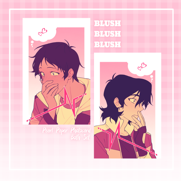 [Blush] KLANCE | Pearl Paper Photocard