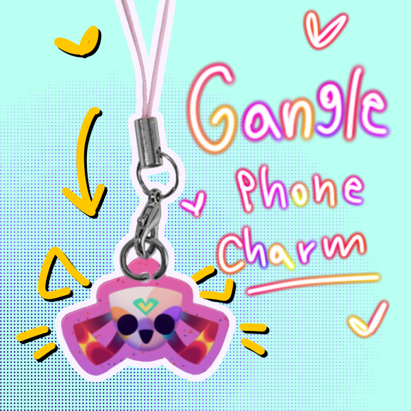 Gangle Chibi Phone Charm