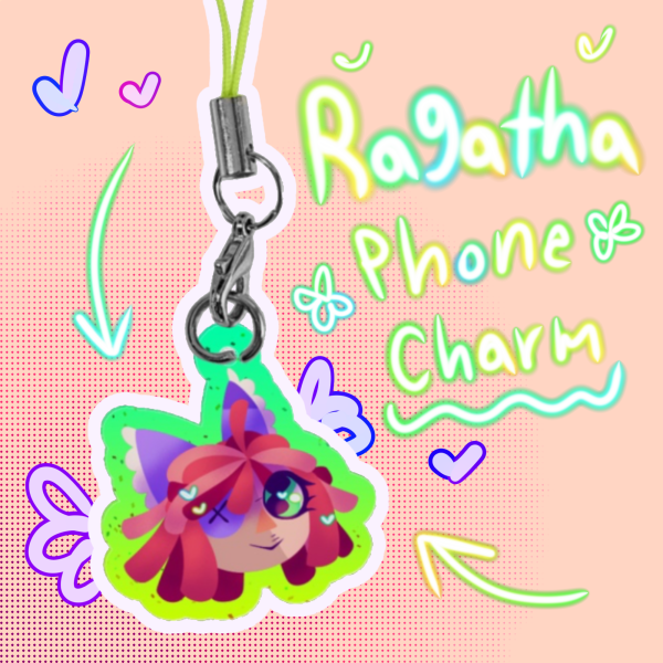 Ragatha Chibi Phone Charm