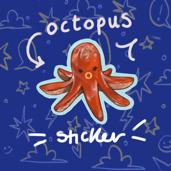 Octopus sticker