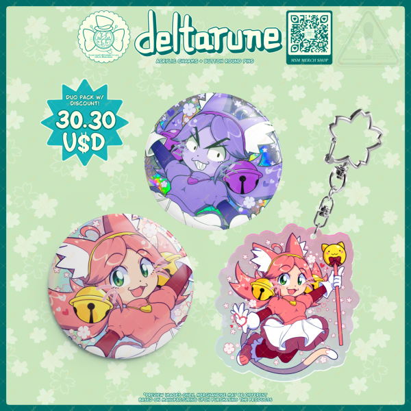 DELTARUNE - PINK OSHI PACK