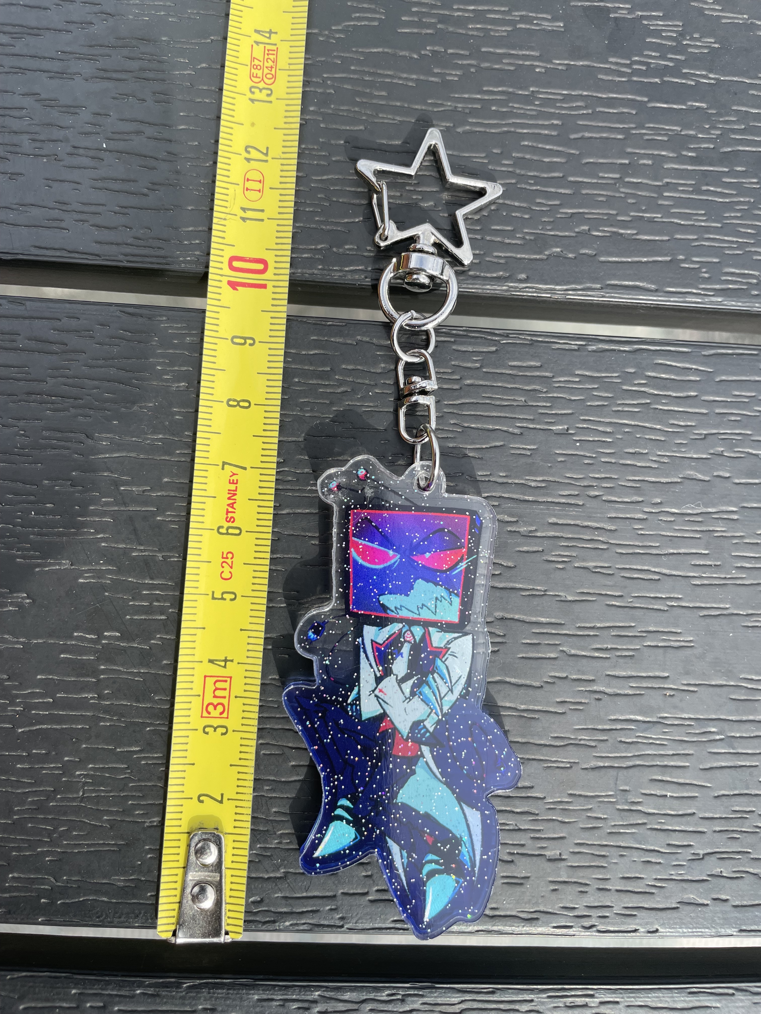 Vox Redesign Glitter Keychain by Seagull - ACGGOODS