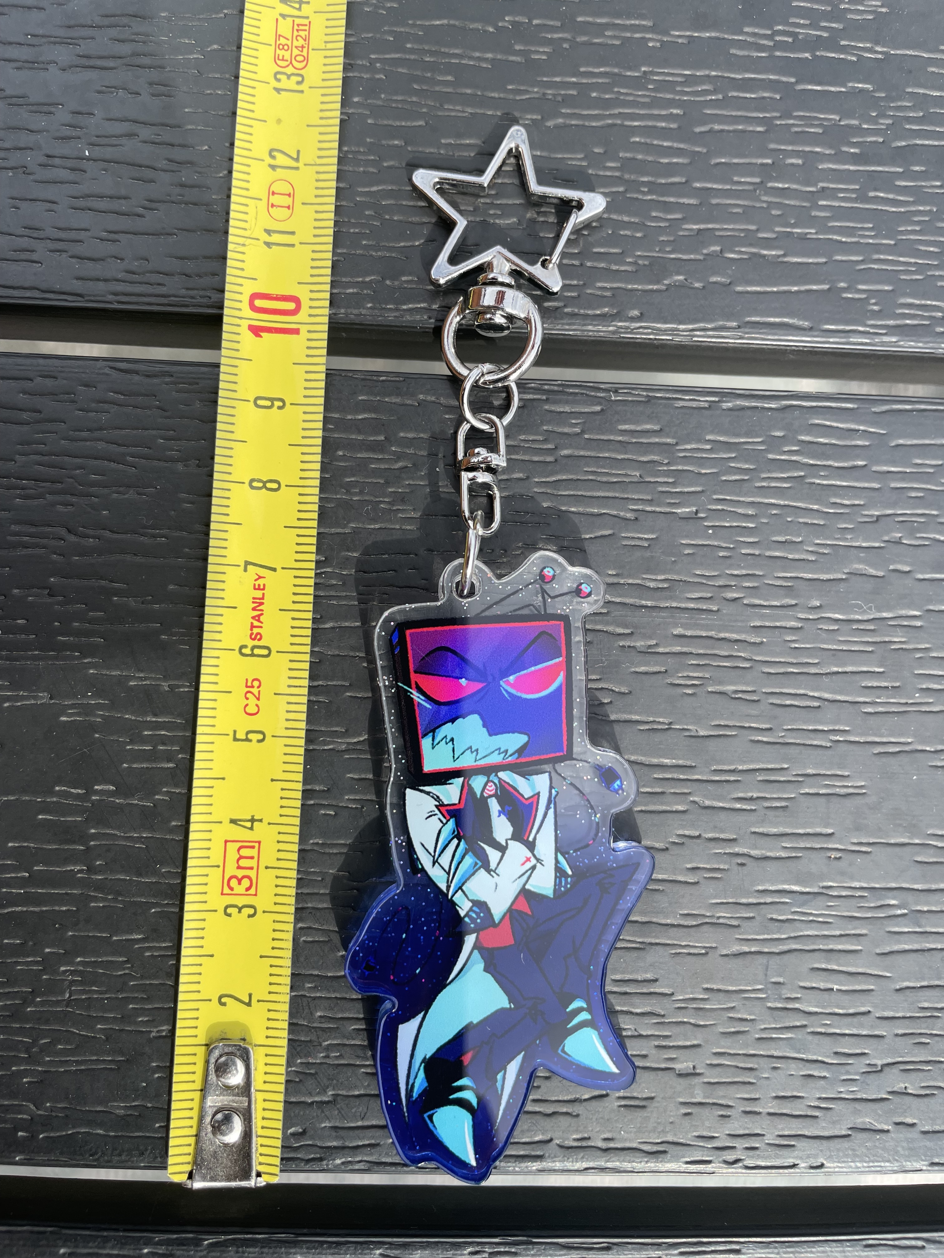 Vox Redesign Glitter Keychain by Seagull - ACGGOODS