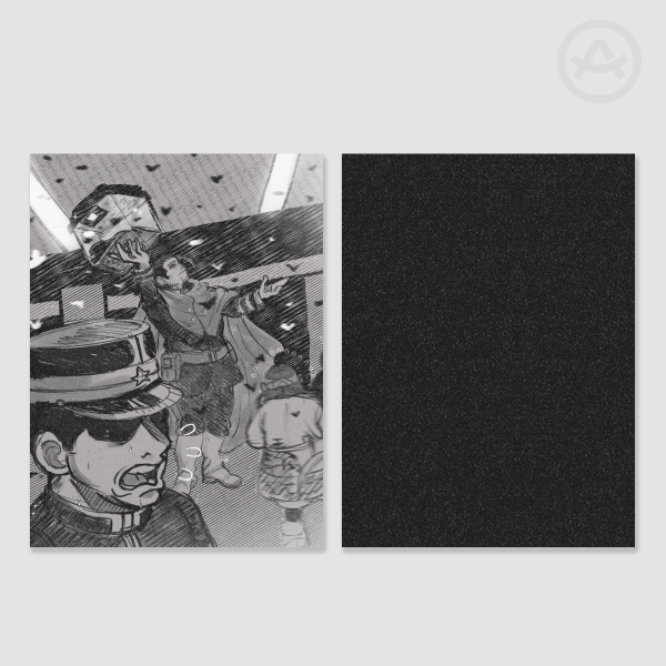 [GK] Ft. Ogata, Yuusaku & Asirpa Holographic Photocard