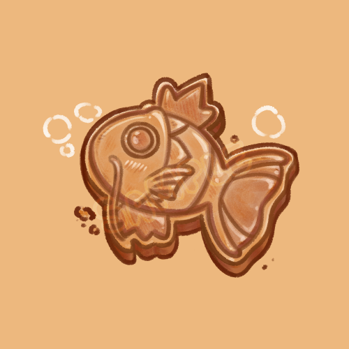 Magikarp Taiyaki Sticker