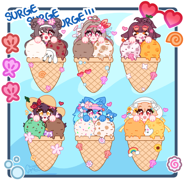 SURGE Standee Set