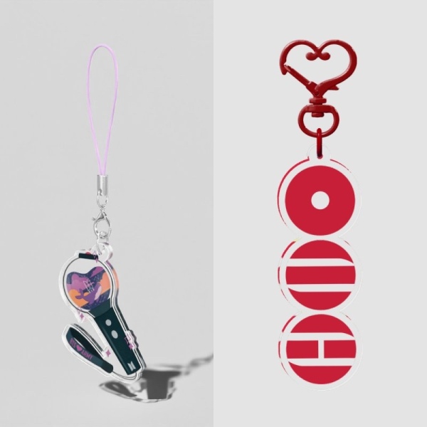 ARMY Bomb + Arirang keychain
