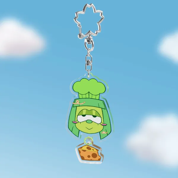 Green! Connection Acrylic Keychain