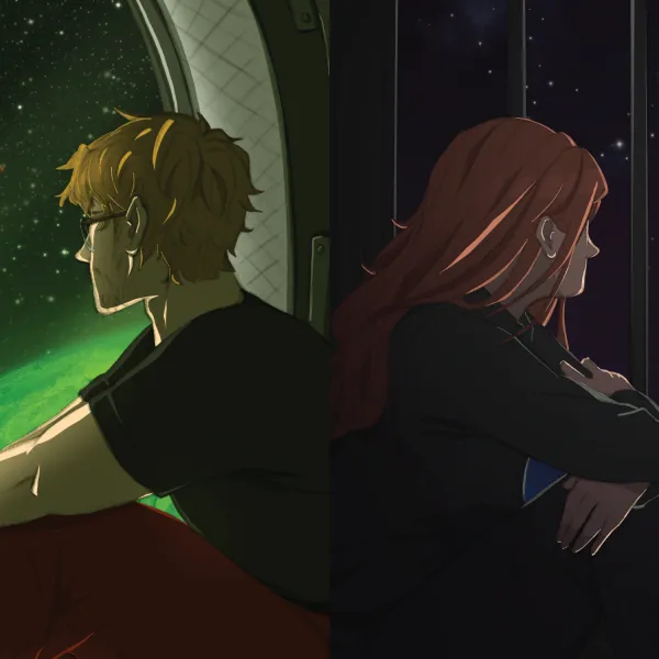 [PHM] Ryland Grace & Eva Stratt: Stargazing Lenticular Card