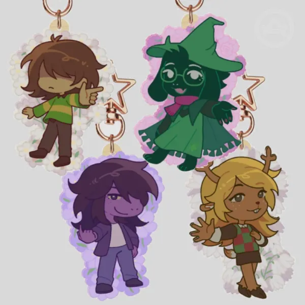 Heroes of the Prophecy/4 Wood Keychains Set