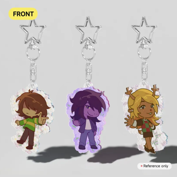 Lightners Trio/3 Acrylic Keychains Set