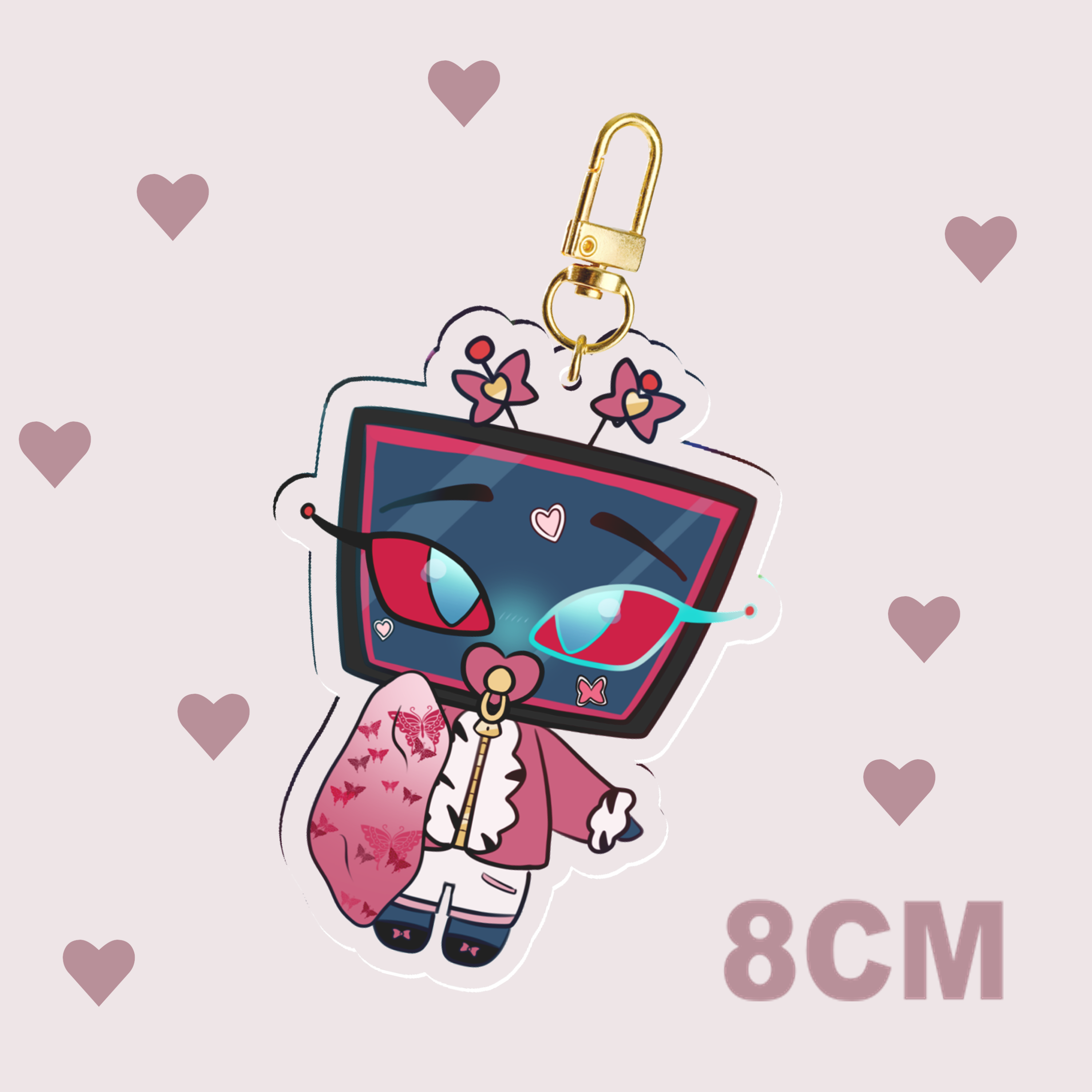 Baby Vox keychain || hazbin Hotel